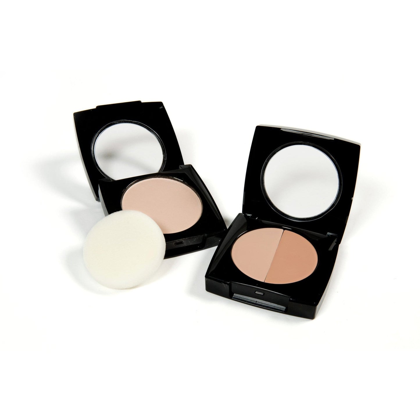 Danyel' Duo Blender Contouring Foundation - Ivory Petal/Soft Beige & Translucent Powder-0