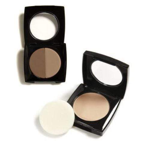 Danyel' Duo Blenders Contouring Foundation - Tropical Bronze/Soft Beige & Translucent Powder-0